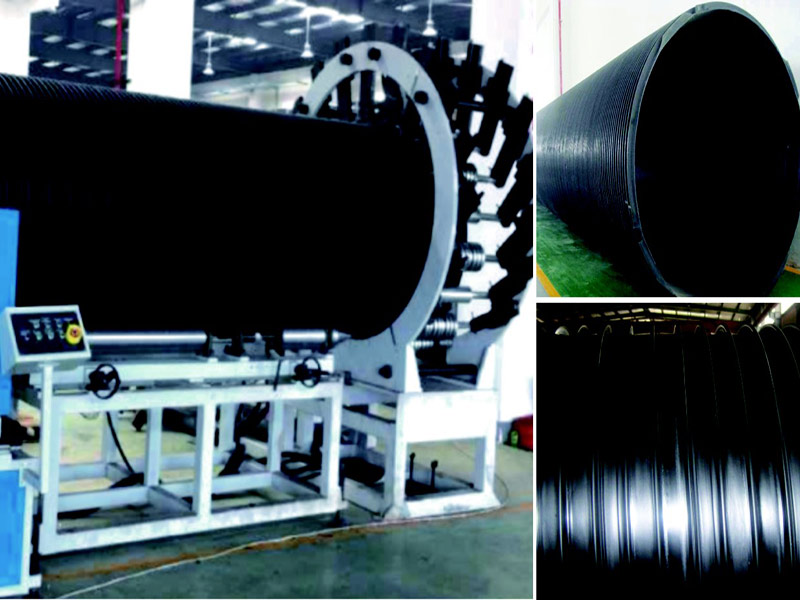 钢筋螺旋管挤出生产线